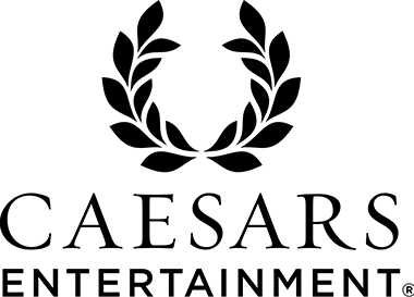 Black PNG logo for Caesars Entertainment