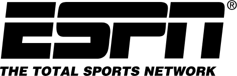 Black PNG logo for ESPN