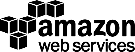 Black PNG logo for Amazon Web Services