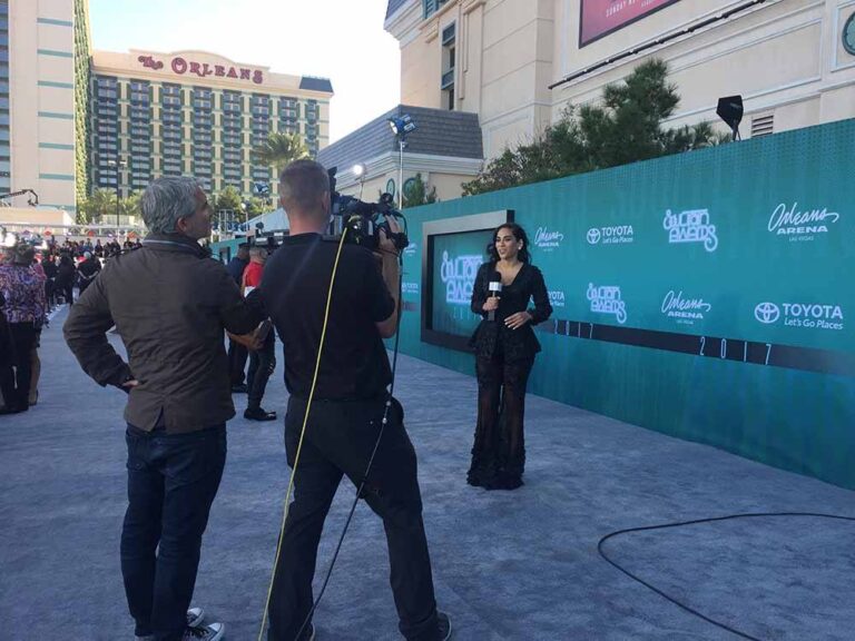 Levy Production Crew Covering BET Soul Train Awards