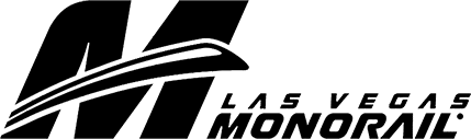 Black PNG logo for Las Vegas Monorail