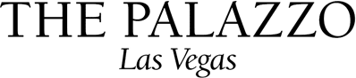 Black PNG logo for The Palazzo Las Vegas