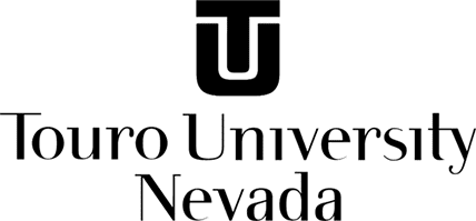 Black PNG logo for Touro University Nevada