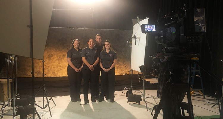 Vegas strong public service announcement shoot