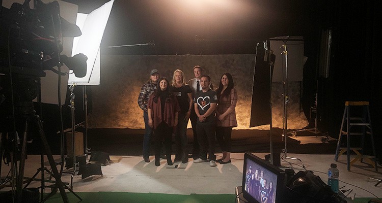Vegas strong public service announcement shoot