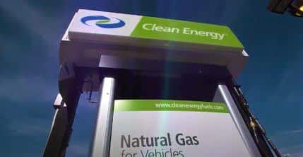 Clean Energy natural gas for vehicles pump