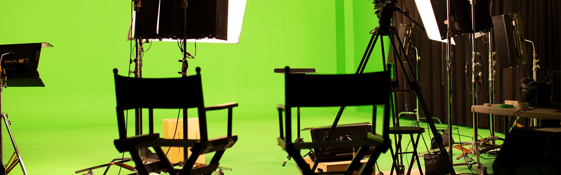 green screen at Las Vegas video production company