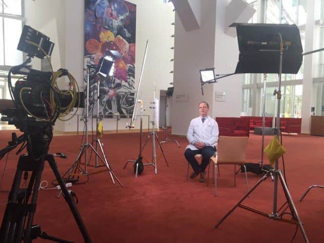 Marketing video shoot