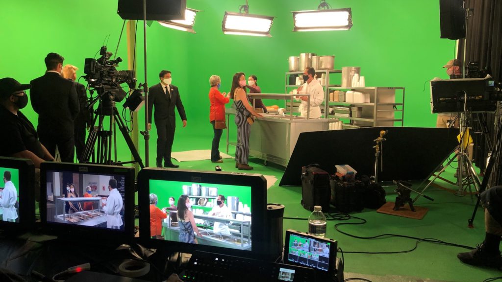 Video shoot of Seinfelds Soup Nazi