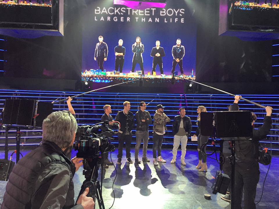 Broadcast video shoot