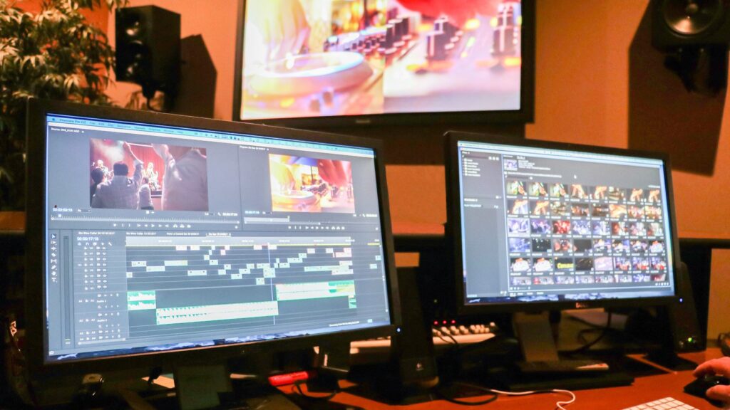 Video editing setup