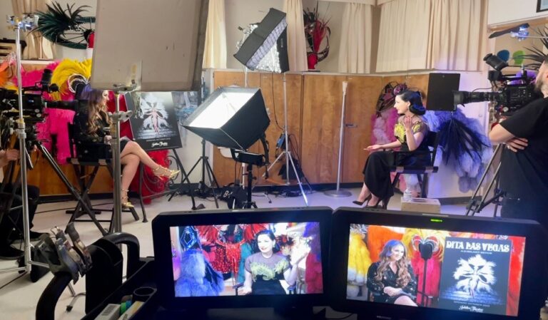 Video shoot of a promotional video